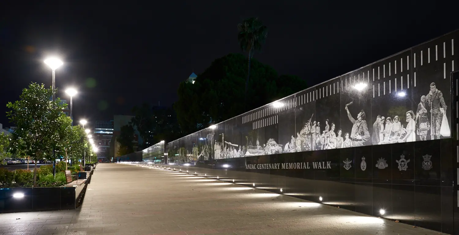 ANZAC Centenary Memorial Walk, SA - Louis Poulsen Kipp